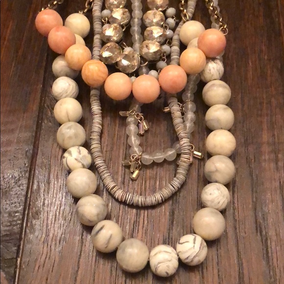 Long, layered necklace from Anthropologie - Picture 2 of 2